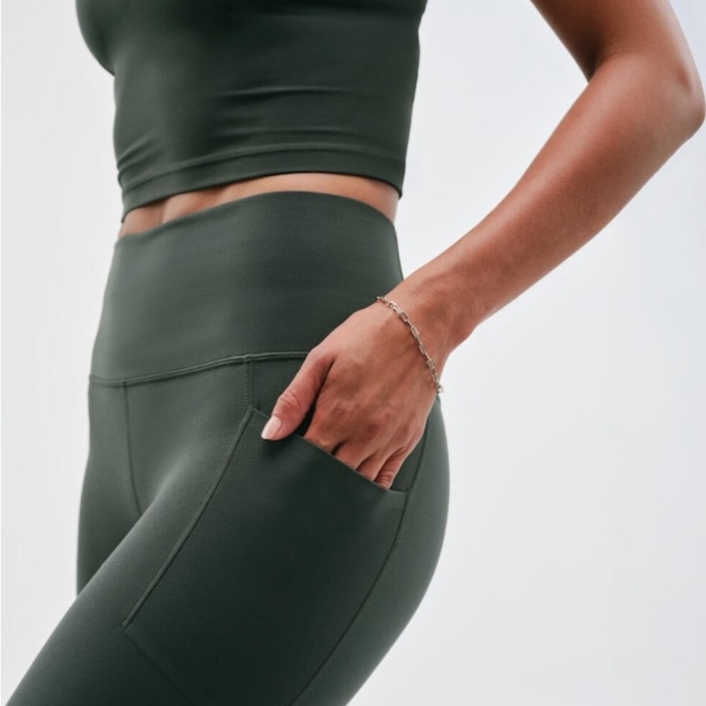 Athleta | Salutation stash pocket high-waisted leggings (size XXS) - Picture 2 of 5